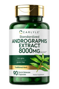 Andrographis Extract 8000mg – Carlyle | 90 Quick Release Capsules