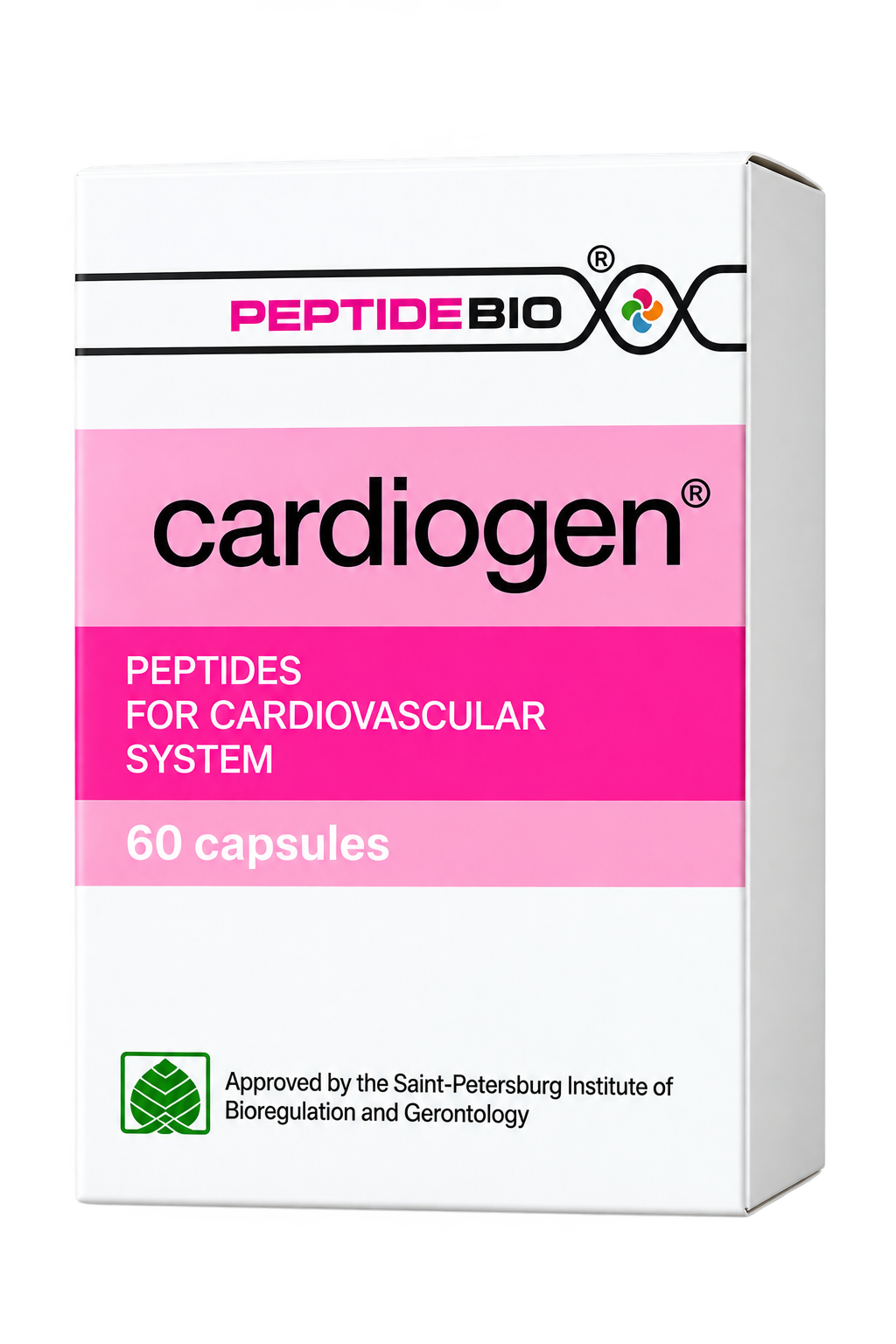 Cardiogen Cápsulas 200mg (x60) | Péptido Cardíaco para Salud Cardiovascular – Khavinson