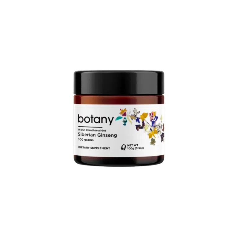 Eleuthero (Ginseng Siberiano) Polvo 100g | Adaptogénico para Energía y Estrés – Botany