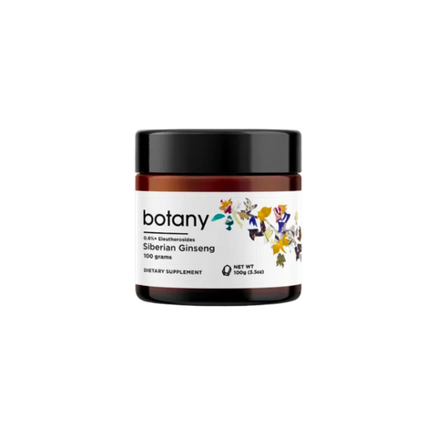 Eleuthero (Ginseng Siberiano) Polvo 100g | Adaptogénico para Energía y Estrés – Botany