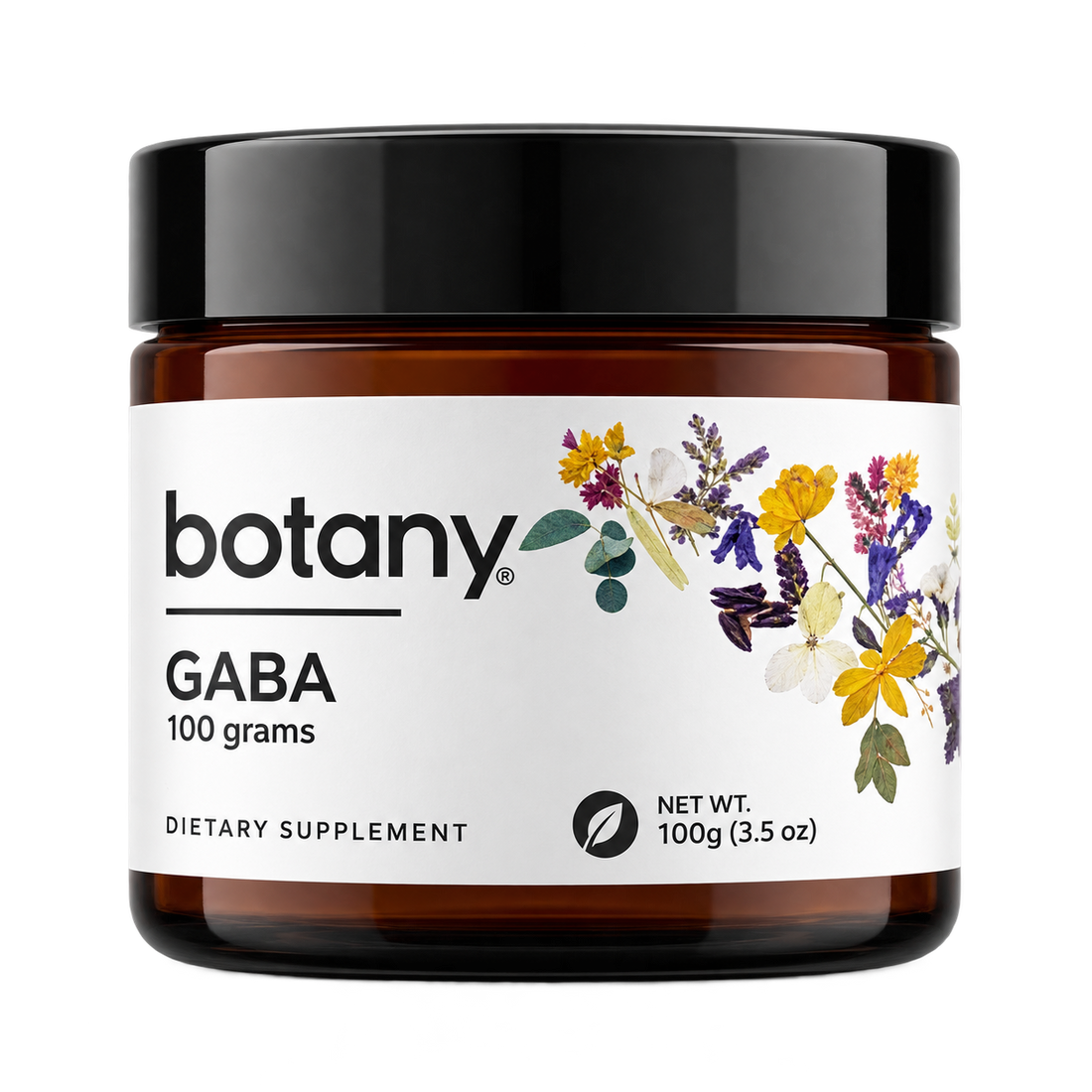 GABA Polvo 100g | Ácido Gamma-Aminobutírico – Botany