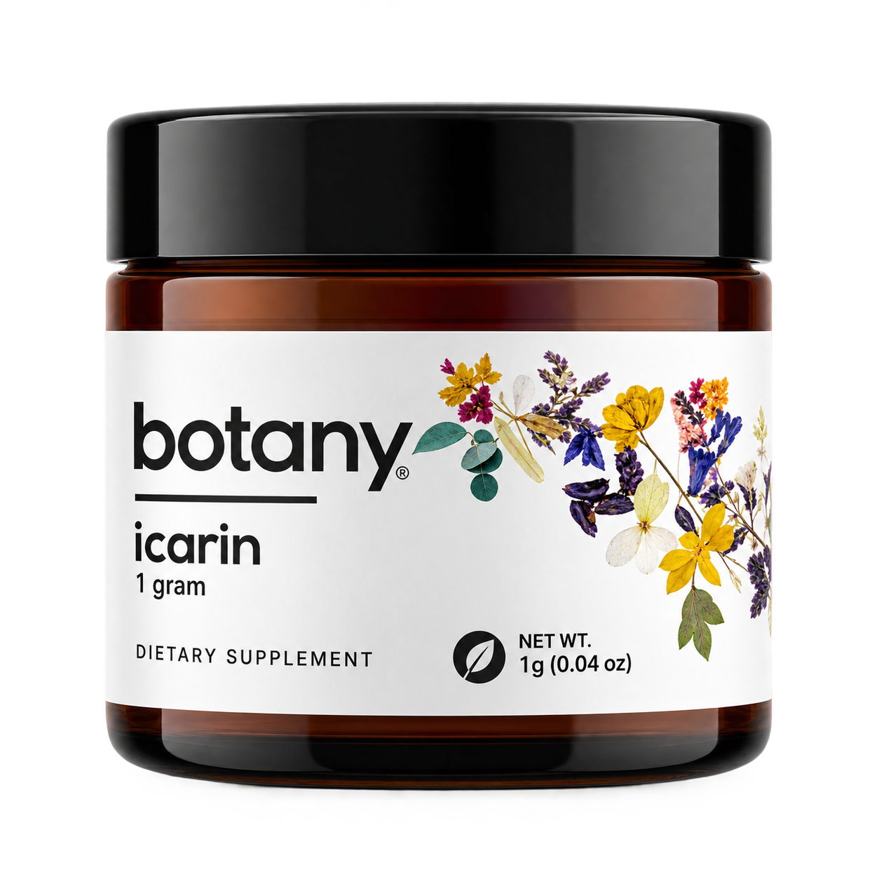 Icariin Polvo 1g (Horny Goat Weed) | Inhibidor PDE5 Natural y Adaptogénico – Botany