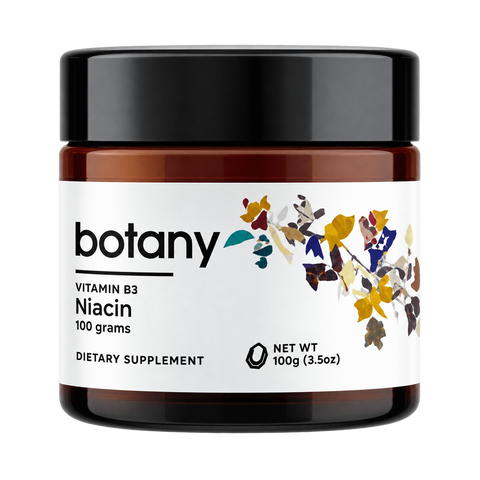 Niacina (Vitamina B3) Polvo 100g | Precursor NAD+ para Longevidad y Salud Cardiovascular – Science