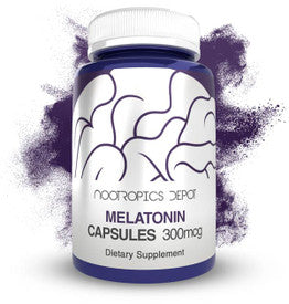 Melatonina 300 mcg · 120 Cápsulas – Nootropics Depot