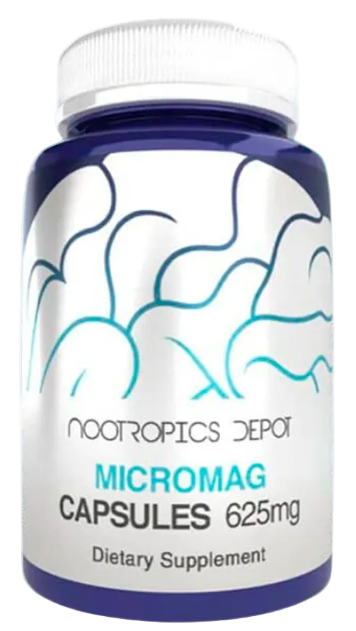 Magnesio Optimizado MicroMag 90 Cápsulas - Nootropics Depot