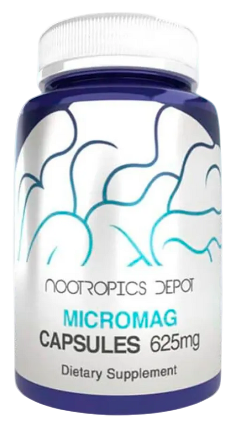 Magnesio Optimizado MicroMag 90 Cápsulas - Nootropics Depot
