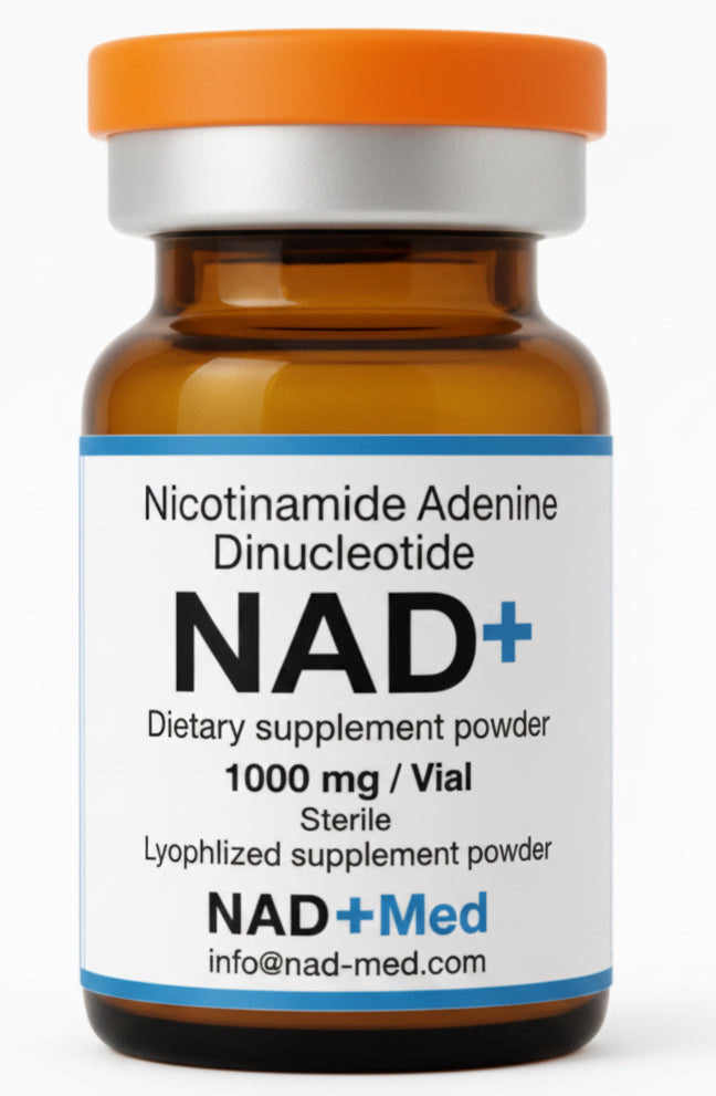 NAD+ Vial 1000mg | Coenzima de Longevidad para Energía Celular y Antienvejecimiento – Science