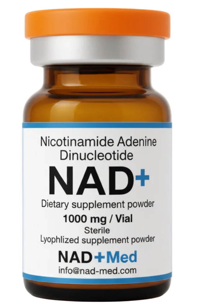 NAD+ Vial 1000mg | Coenzima de Longevidad para Energía Celular y Antienvejecimiento – Science