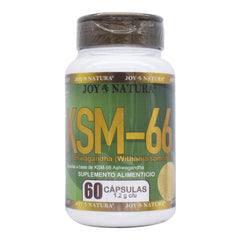 60 Cápsulas con 1200mg de Ashwagandha KSM-66