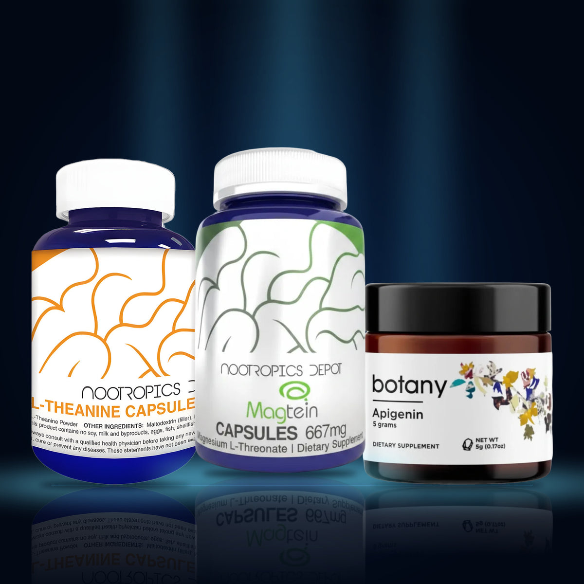 Calma y Sueño · Set de 3 productos – Nootrópicos México