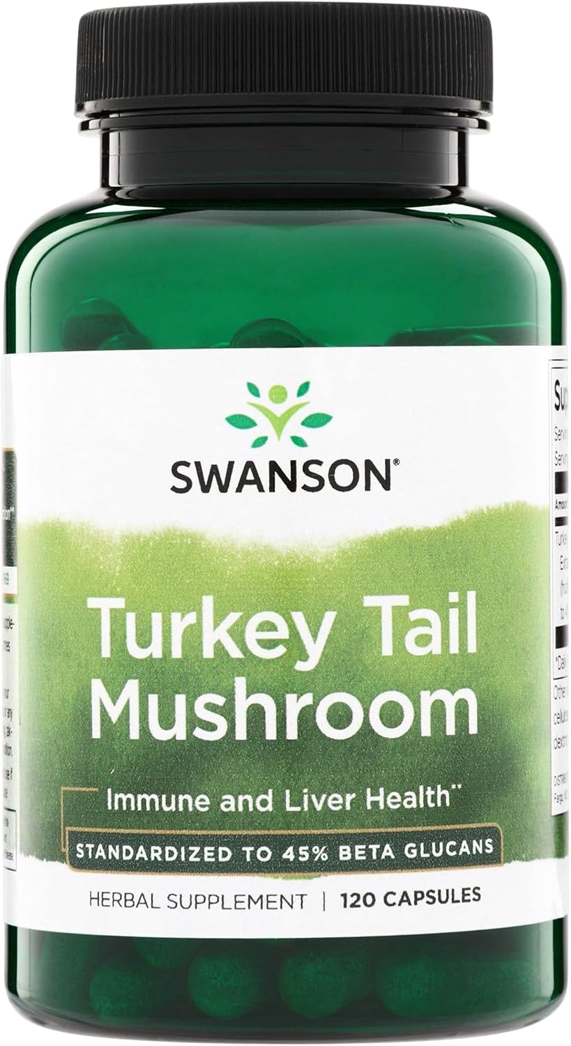 Cola de pavo, 120 cápsulas, 500 mg por cápsula