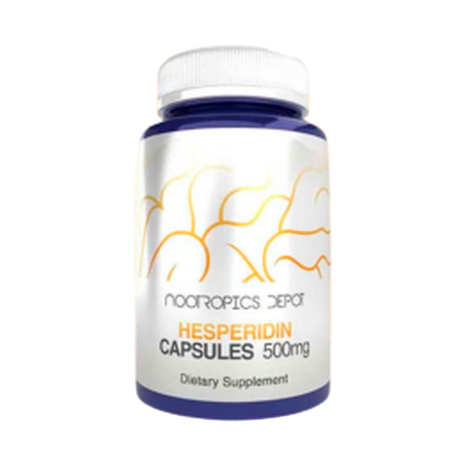 Hesperidin Cápsulas (x60) | Flavonoide Cítrico para Cardiovascular y Neuroproteción – Nootropics Depot