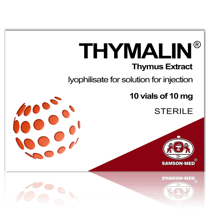 Thymalin® Thymus Extract — 10 Vials × 10mg (Samson-Med)