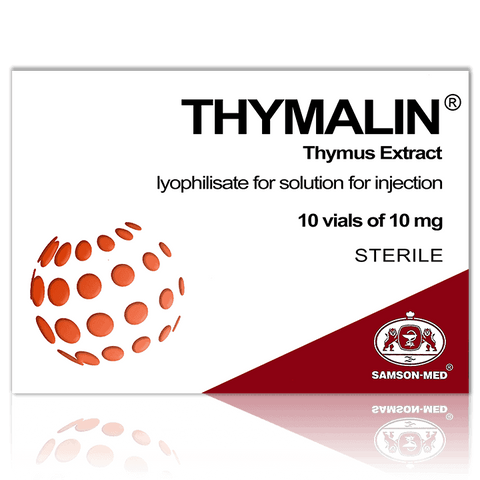 Thymalin® Thymus Extract — 10 Vials × 10mg (Samson-Med)