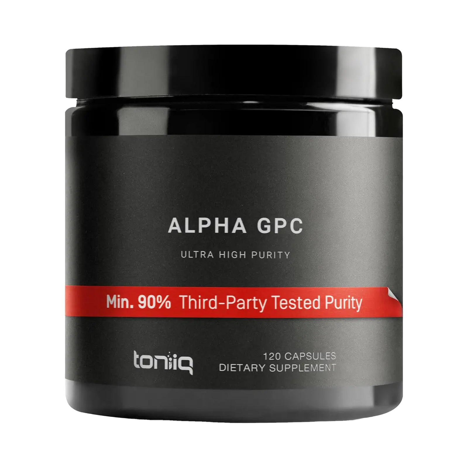 Alpha GPC Ultra High Purity · 600 mg · 120 Cápsulas Vegetarianas · Toniiq