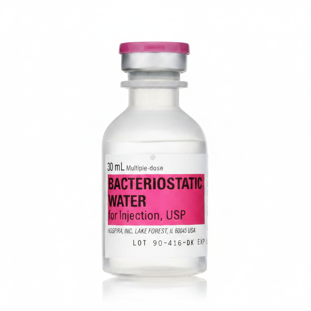 Agua Bacteriostática 30mL | Multi-Dose – Hospira