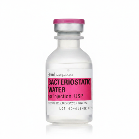 Agua Bacteriostática 30mL | Multi-Dose – Hospira