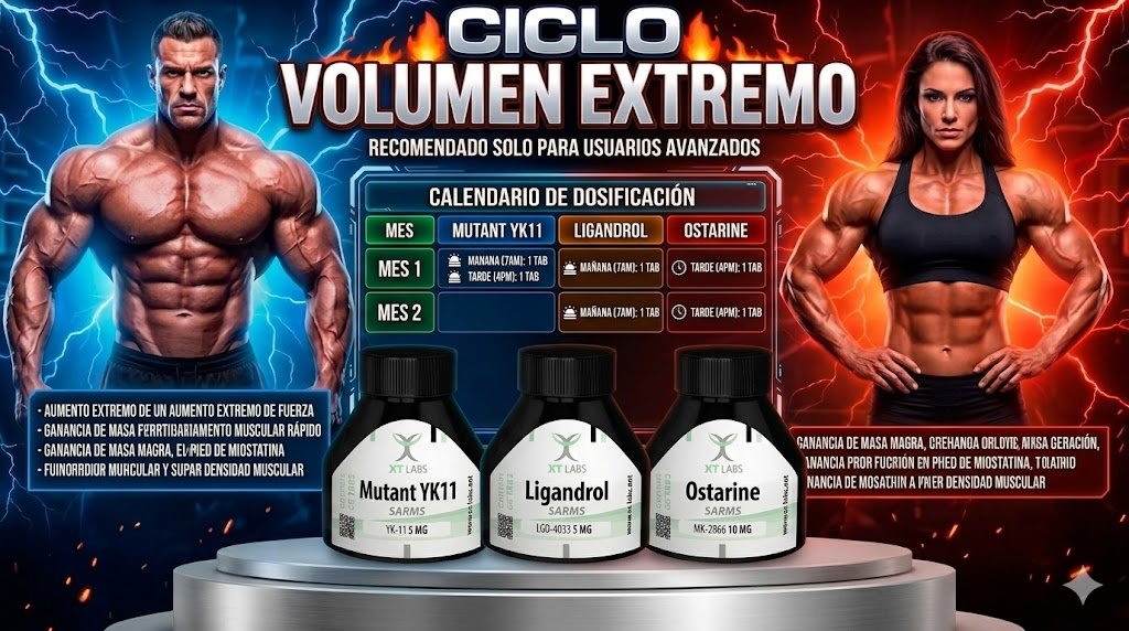 YK11 + Ligandrol + Ostarine – XT Labs