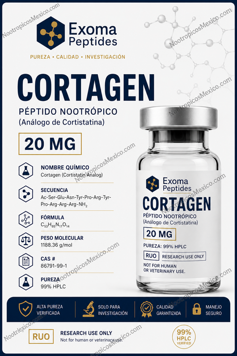 Cortagen vial 20mg – Exoma Peptides