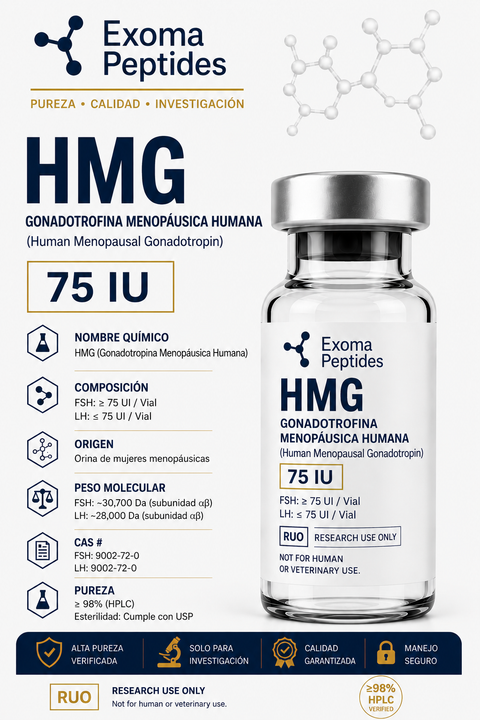 HMG 75 IU – Exoma Peptides
