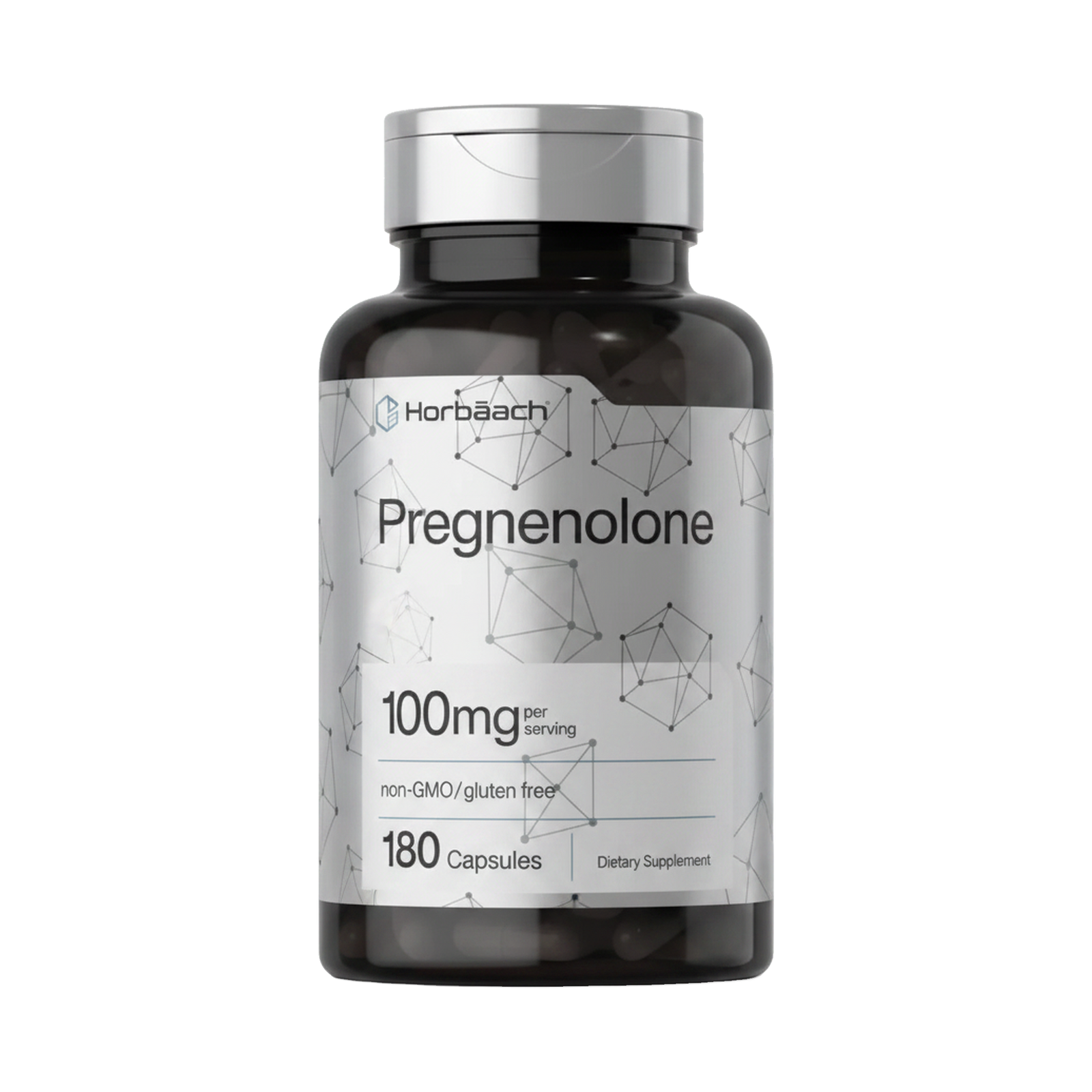 180 Cápsulas con 100mg de Pregnenolona - Horbaach