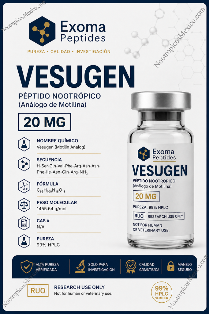 Vesugen vial 20mg – Exoma Peptides