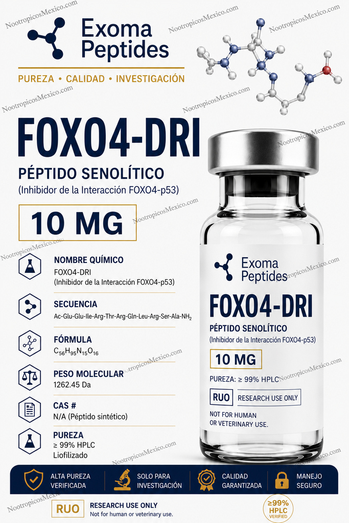 FOXO4-DRI vial 10mg – Exoma Peptides