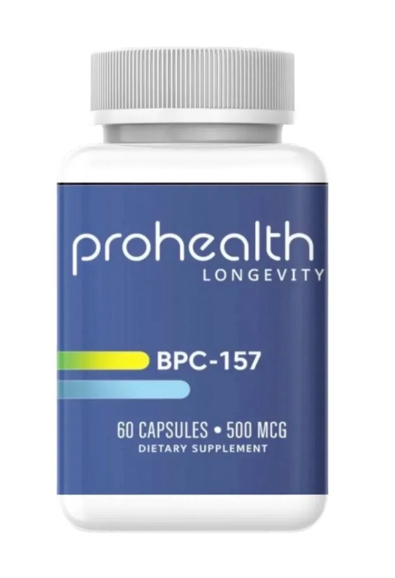 BPC-157 · 60 Cápsulas · 500 mcg · ProHealth Longevity