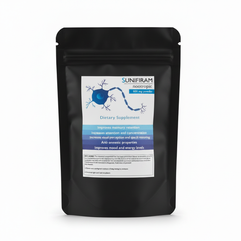 800mg en polvo de Sunifiram - Incluye Scoop dosificador.