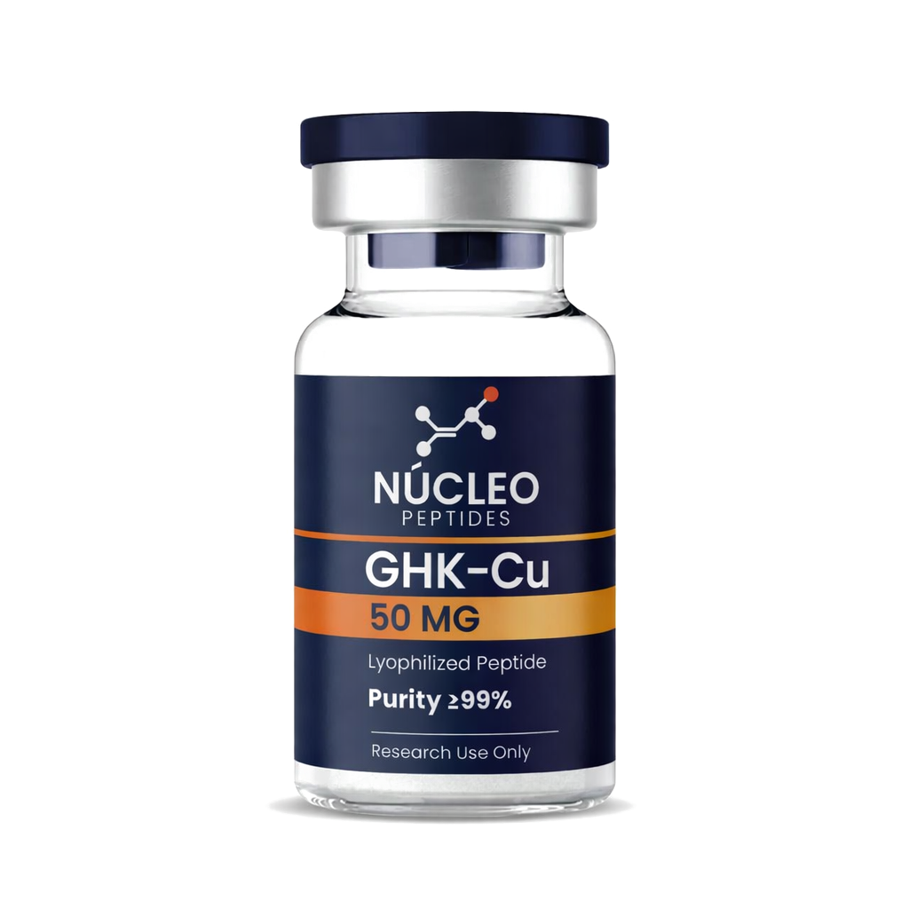GHK-Cu 50mg | Péptido de Cobre para Regeneración Tisular y Anti-aging – Núcleo Peptides