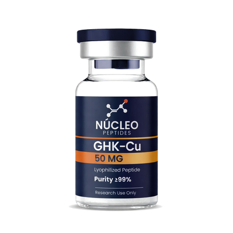 GHK-Cu 50mg | Péptido de Cobre para Regeneración Tisular y Anti-aging – Núcleo Peptides