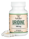 Uridine 300 mg · 60 Cápsulas · Double Wood Supplements · Uridina 5'-Monofosfato
