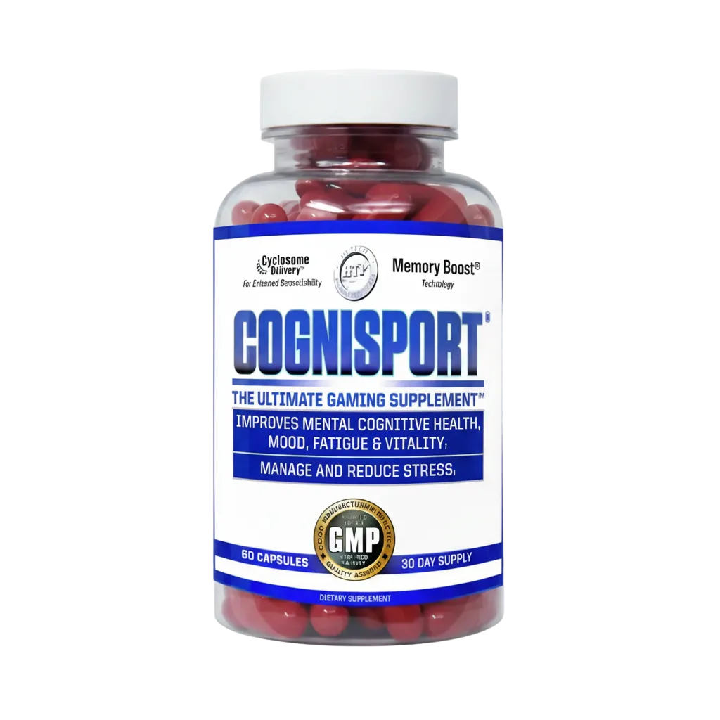 CogniSport® · 60 Cápsulas · Hi-Tech Pharmaceuticals · The Ultimate Gaming Supplement