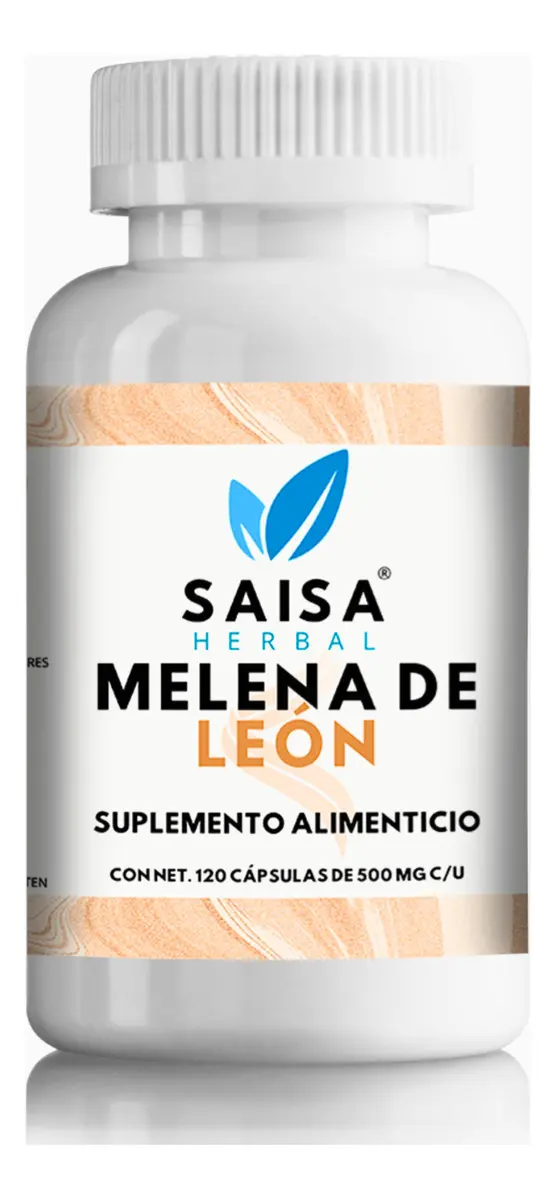 Melena de León 500mg – Saisa Herbal® | 120 Cápsulas