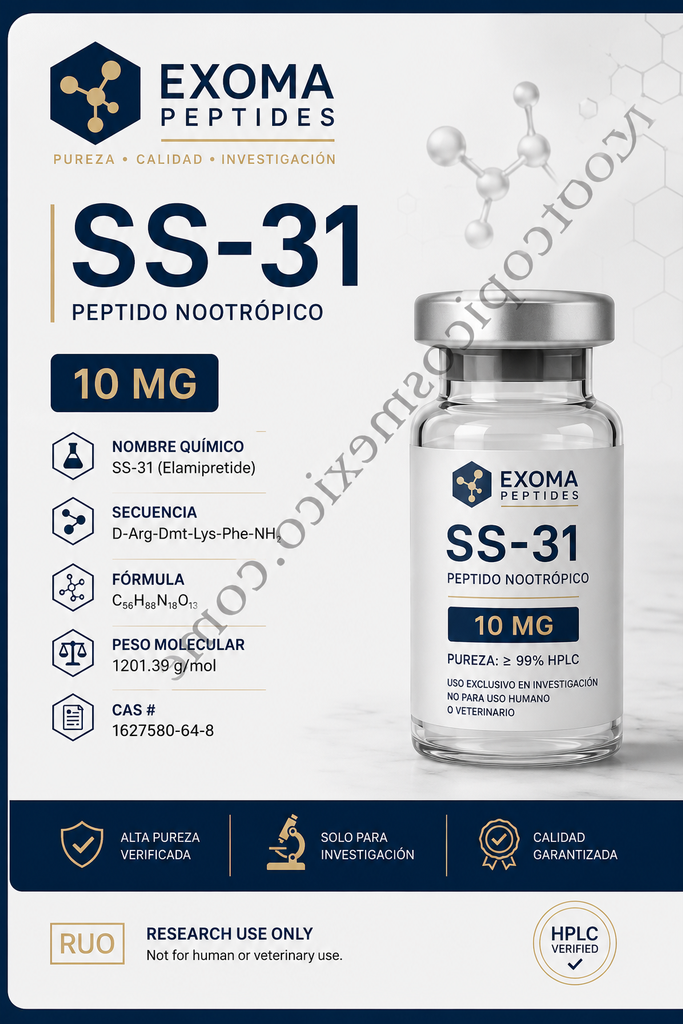 SS-31 (Elamipretide) vial – Exoma Peptides