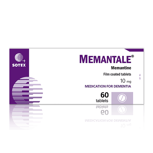 Memantina 10mg — 60 Tabletas (Memantale)