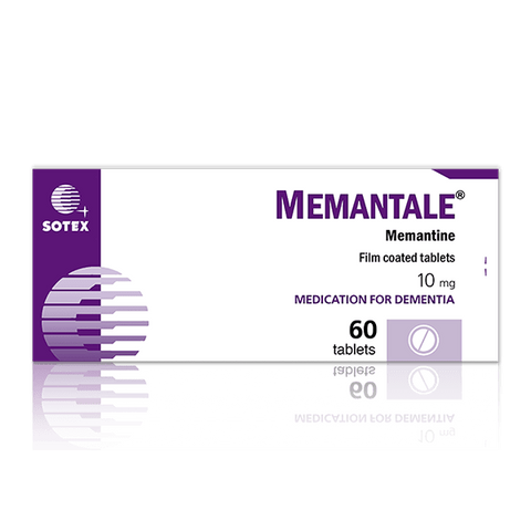 Memantina 10mg — 60 Tabletas (Memantale)