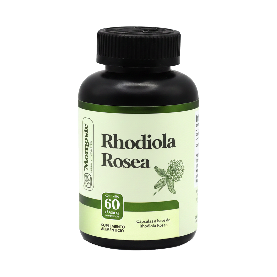 Rhodiola Rosea 500 mg · 60/180 Cápsulas - Momosie