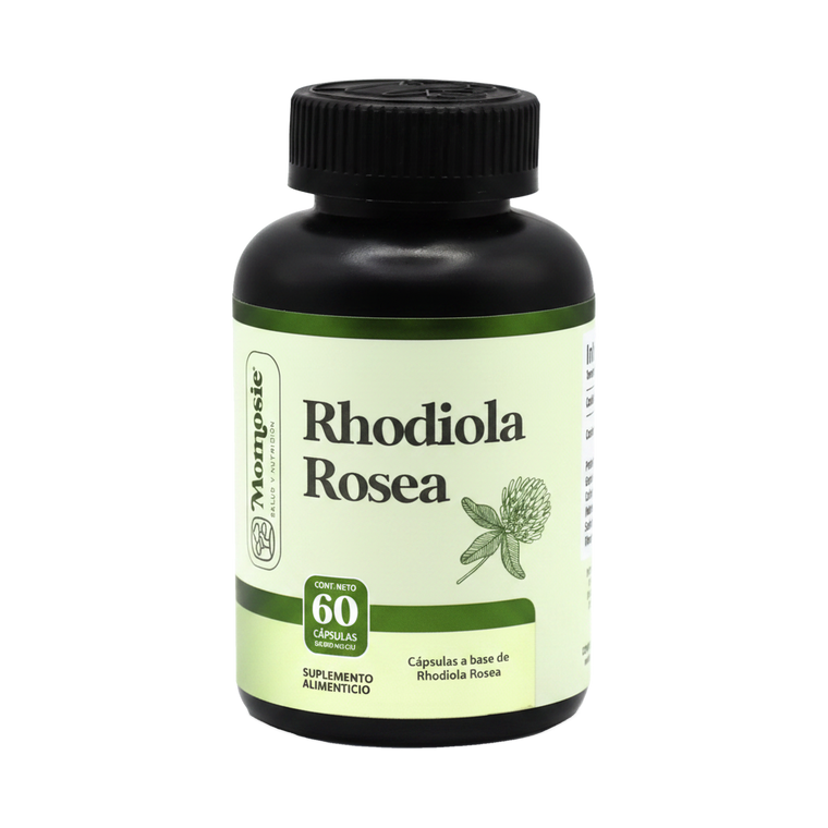 Rhodiola Rosea 500 mg · 60/180 Cápsulas - Momosie