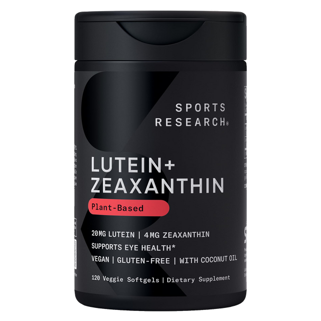 Luteína + zeaxantina, 120 cápsulas blandas, 20 mg + 4 mg por cápsula