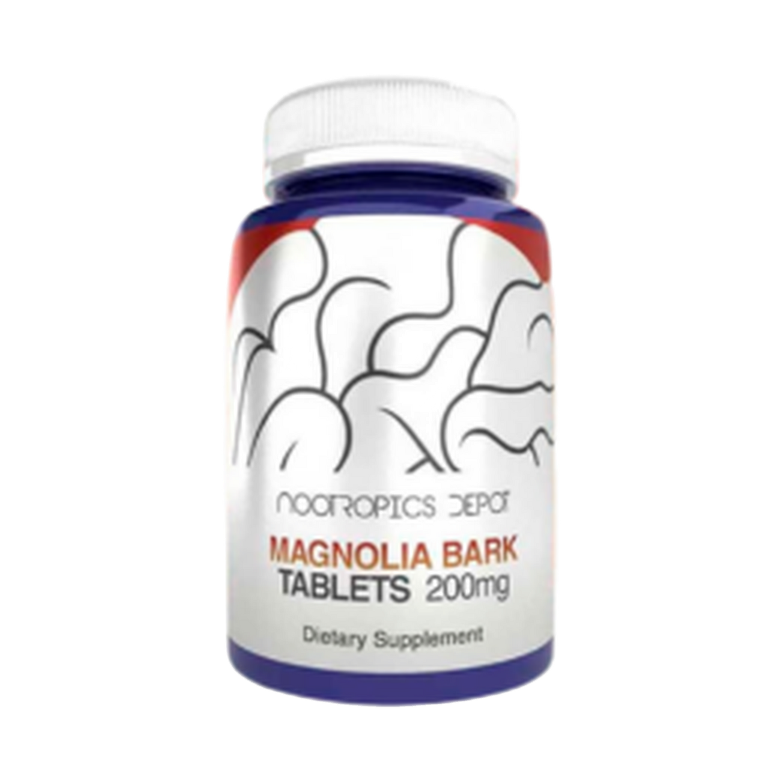 Magnolia Bark Extracto Tabletas 200mg (x90) | Magnolol + Honokiol – Nootropics Depot