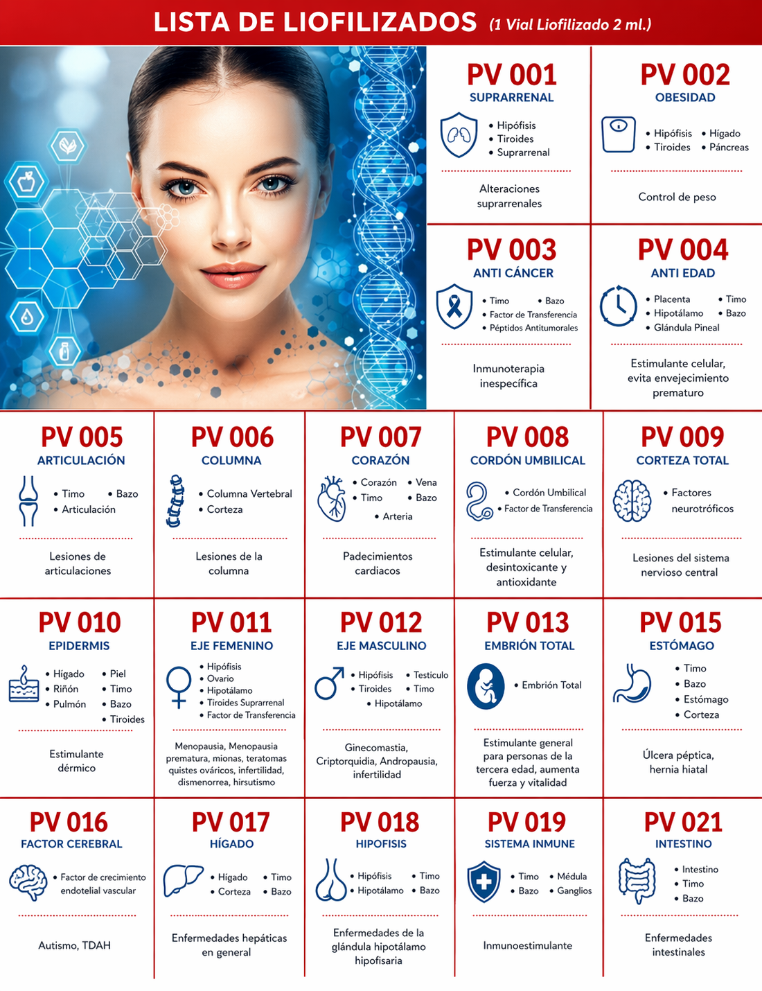 PROVIT · Polipéptidos Solubles · Terapia Molecular · Euroliv