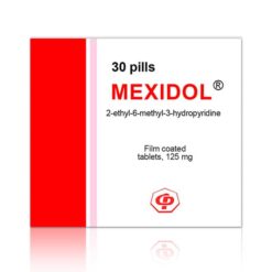 Mexidol (Emoxipina) Pastillas 125mg (x30) | Neuroprotector Ruso – Pharma
