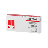 Aditral - Tabletas de 200mg de MODAFINILO