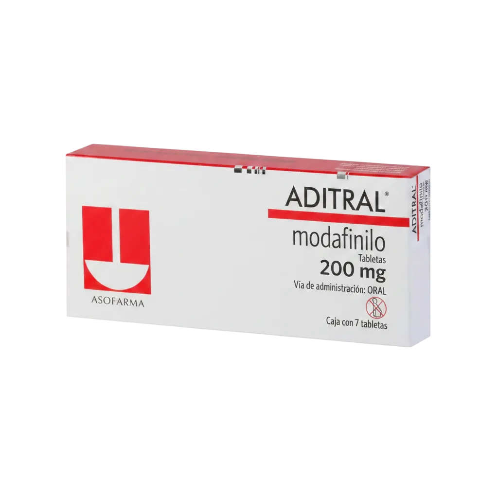 Aditral - Tabletas de 200mg de MODAFINILO