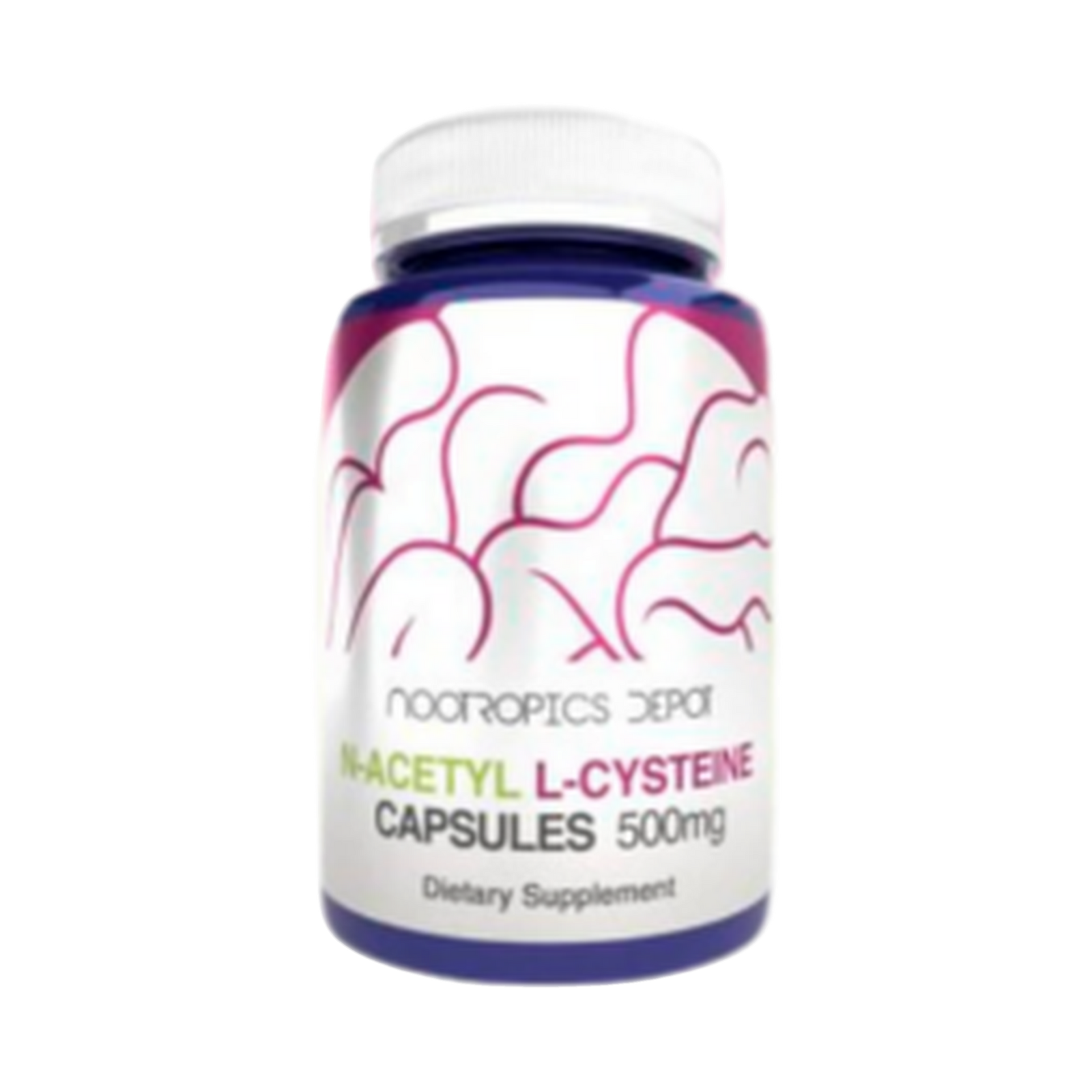 N-Acetilcisteína (NAC) Cápsulas (x60) | Antioxidante y Precursor de Glutatión – Nootropics Depot