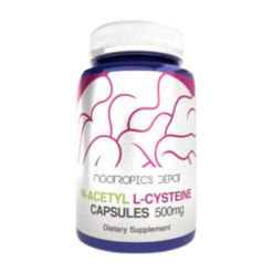 N-Acetilcisteína (NAC) Cápsulas (x60) | Antioxidante y Precursor de Glutatión – Nootropics Depot