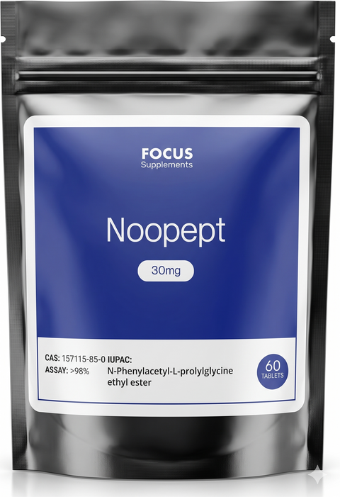 60 Píldoras con 30mg de Noopept - Focus Supplements