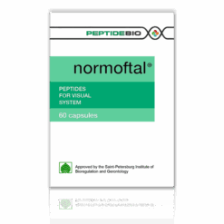 Normoftal Cápsulas 200mg (x60) | Biorregulador de Retina y Salud Visual – Khavinson
