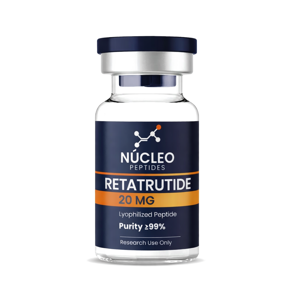 Retatrutide 20mg |  – Núcleo Peptides